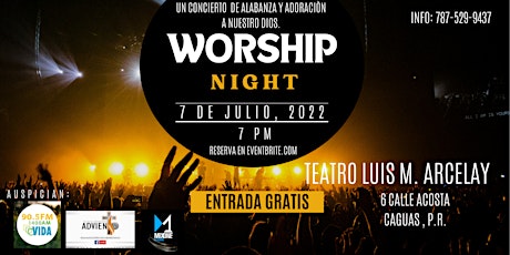 Worship Night boletos