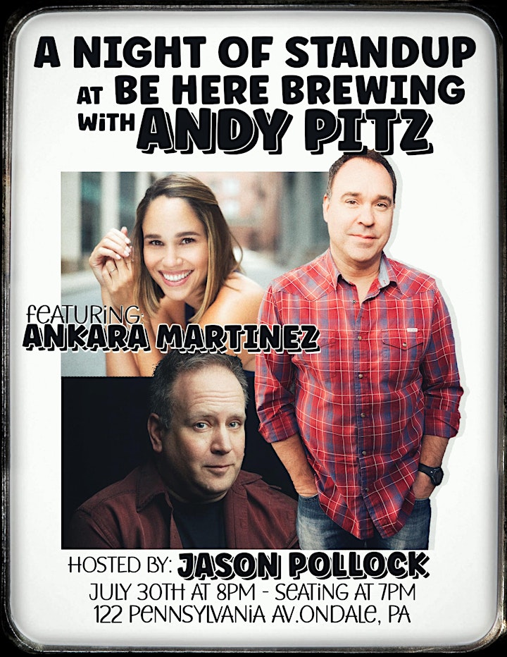 A Night of Stand-Up with Andy Pitz and Ankara Martinez image