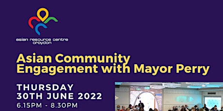 Asian Community Engagement with Mayor Perry tickets