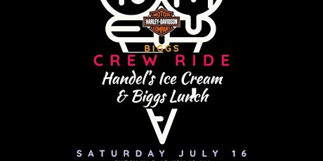 Free Crew Ride Handel's Ice Cream & BBQ tickets