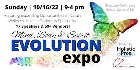Evolution Expo - Featuring Natural Wellness and Holistic Opportunities