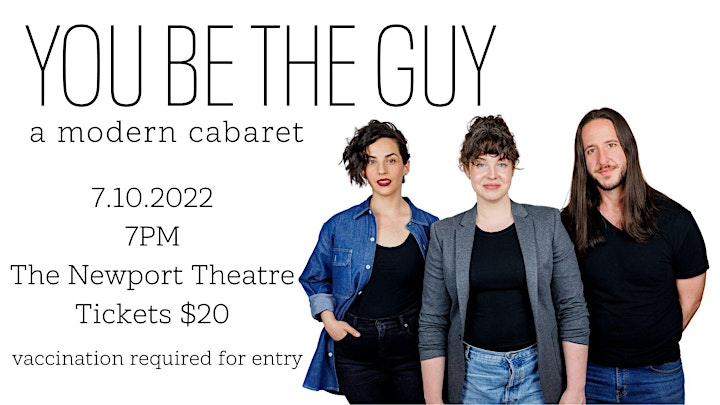 You Be the Guy: A Modern Cabaret image