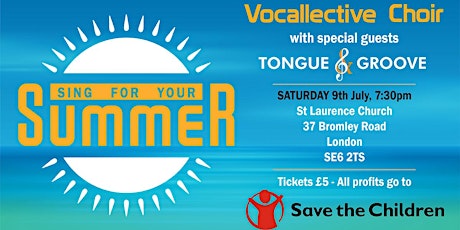 Sing for your Summer! tickets