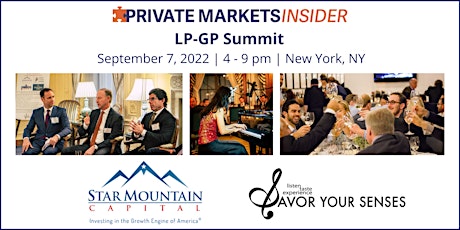 Private Markets Insider live LP-GP Summit, NYC tickets