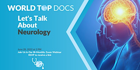 World Top Docs Monthly Webinar: Let's Talk About Neurology boletos