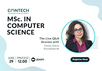 The Live Q&A Session w/Femin Yalcin Kucukbayrak - MSc in Computer Science tickets