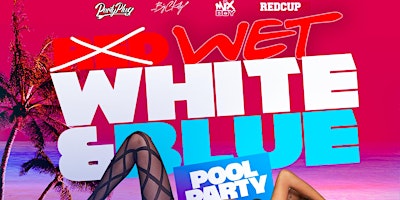 Wet White & Blue Pool Party