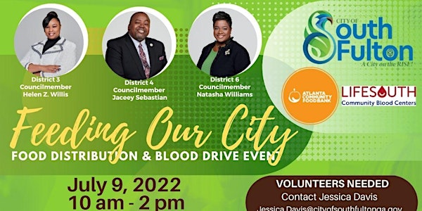D4-Food Distribution and Blood Drive Event