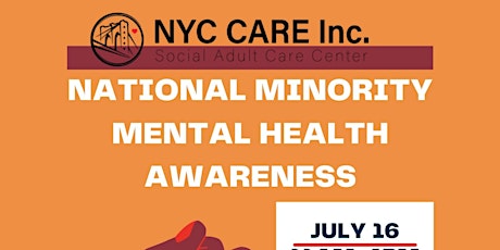 National Minority Mental Health Awareness tickets