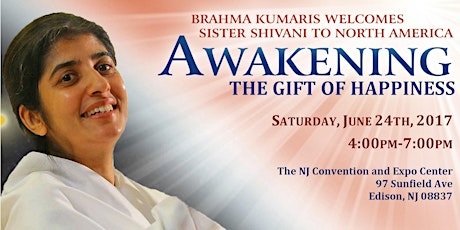 Awakening The Gift of Happiness, with Sister Shivani primary image