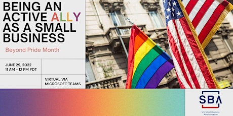 Being an Active Ally as a Small Business  - Beyond Pride Month tickets