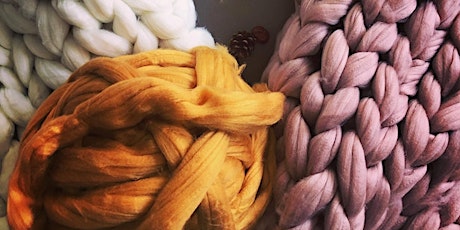 Arm knitted blanket workshop with Snuggle and Squish in Saltaire tickets