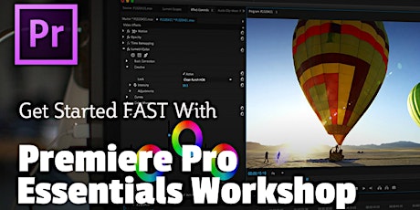 Adobe Premiere Pro Workshop Auckland courses SOLD OUT primary image