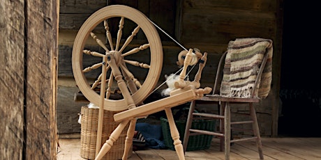 Spinning Wool on a Wheel ~ Le filage de la laine