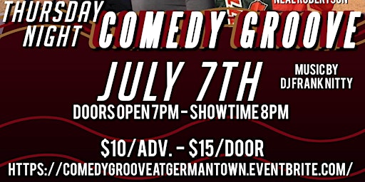 Thursday Night Comedy Groove!
