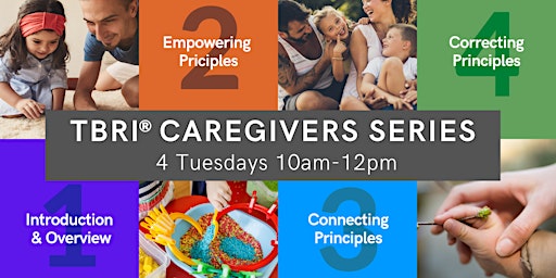 TBRI® for Caregivers - 4 Part Series Tuesdays 10am-12 on ZOOM