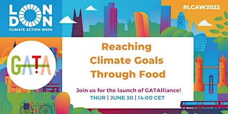 Reaching Climate Goals Through Food bilhetes