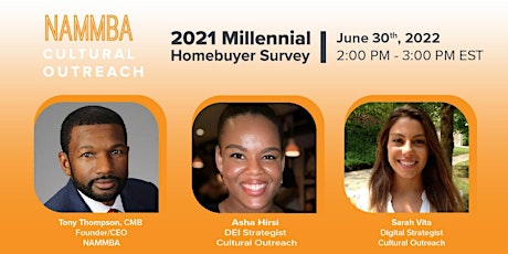 2021 Millennial Homebuyer Survey tickets