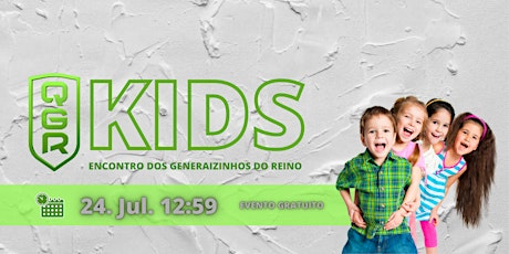 Encontro do QGRs Kids - Rio ingressos