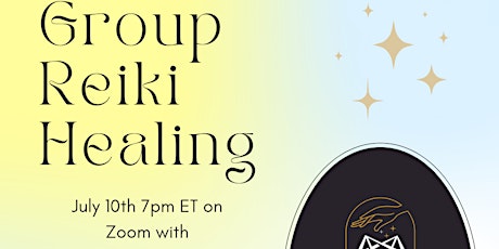 Online Group Distance Reiki Healing Session tickets