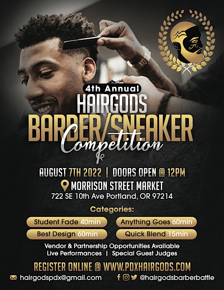 4th Annual Hairgods Barber/ Sneaker Competition image