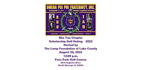 Rho Tau Chapter Scholarship Golf Outing – 2022 tickets