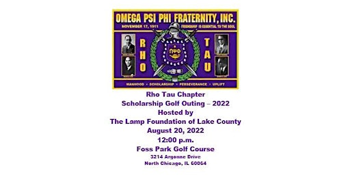 Rho Tau Chapter Scholarship Golf Outing – 2022