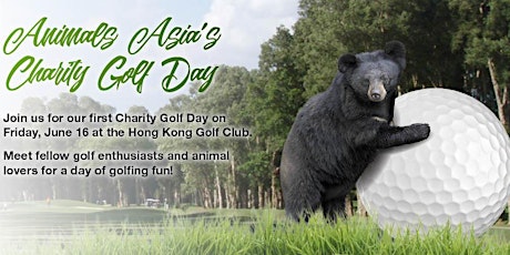 Animals Asia Charity Golf Day primary image