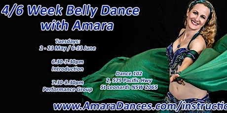 Amara's Belly Dance Series May - June 2017 primary image