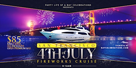 4th of July Fireworks Cruise (all inclusive) tickets