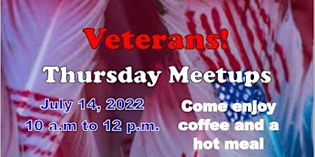 Thursday Veteran Meetups - July 14, 2022 tickets