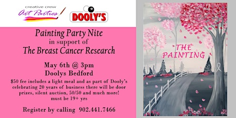 Painting Party Fundraiser for Breast Cancer Research primary image