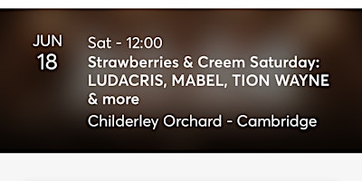 2 Strawberry’s And Creem VIP Saturday