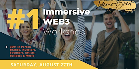 Idemo, Bre! - Most Immersive Web3 Workshop For Brands & Builders. entradas