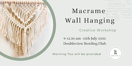 Macramé Wall Hanging Workshop tickets