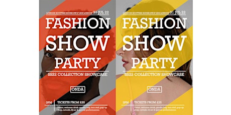London Summer Fashion Show & T-Shirt Party tickets