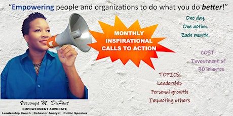 2nd Tuesday Inspirational Call to Action - VEMPOWERSU tickets