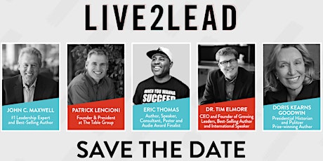 Live2Lead Tampa Bay: Maxwell Leadership Conference tickets