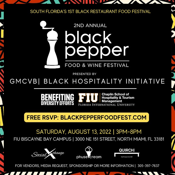 Black Pepper | Black Restaurant Food & Wine Festival Presented By GMCVB image