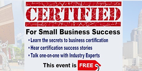 2017 Small Business Seminar: Certified for Business Success primary image
