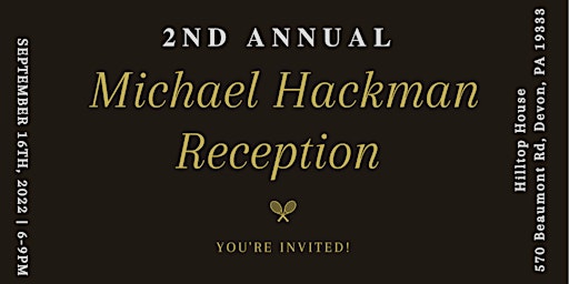 Michael R. Hackman Reception