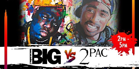 Biggie Vs Tupac Sip and Paint at Westfield Stratford tickets