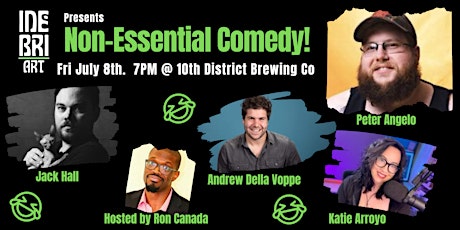 Non-Essential Comedy Show!! @ 10th District Brewing tickets