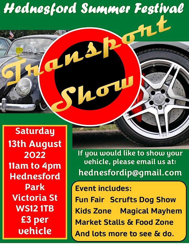 Hednesford Summer Festival and Transport Show image