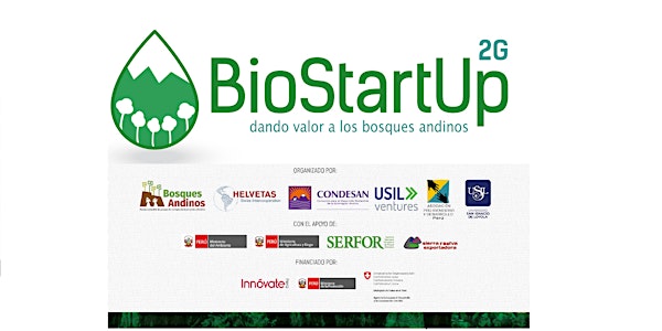 Lanzamiento BioStartUp 2G ¡Dando valor a los bosques andinos!