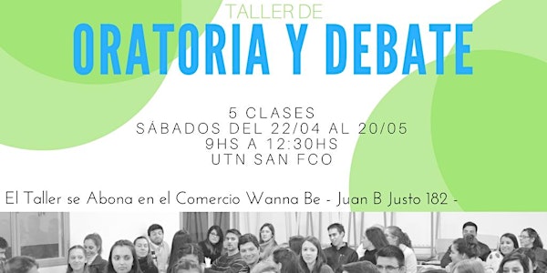 Taller de Oratoria y Debate