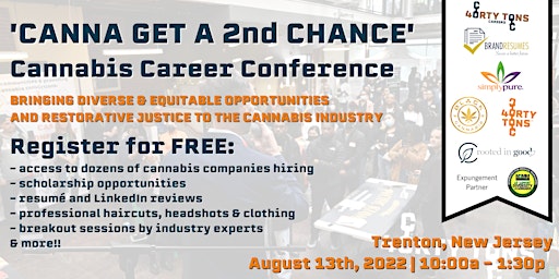Trenton, NJ Cannabis Hiring Event - Free For Jobseekers (Register Now)