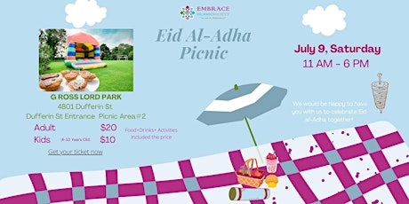 Eid Al Adha Celebration & Picnic tickets