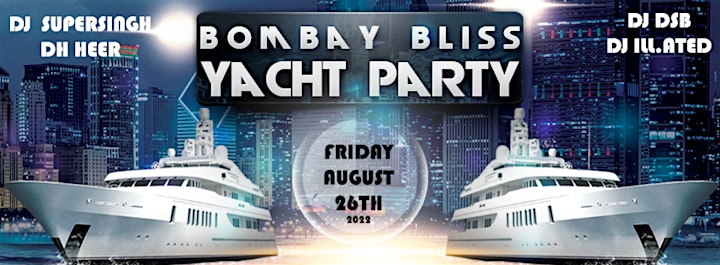 Bombay Bliss Yacht Party image