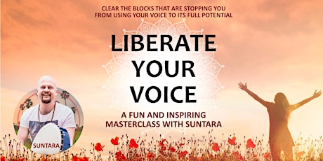 Liberate Your Voice Masterclass with Suntara -  Yeppoon tickets